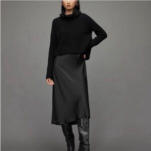 All Saints Charcoal Knit Sweater